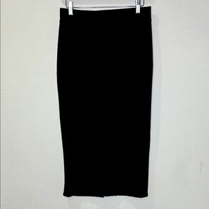 Elegant Black Pencil Skirt